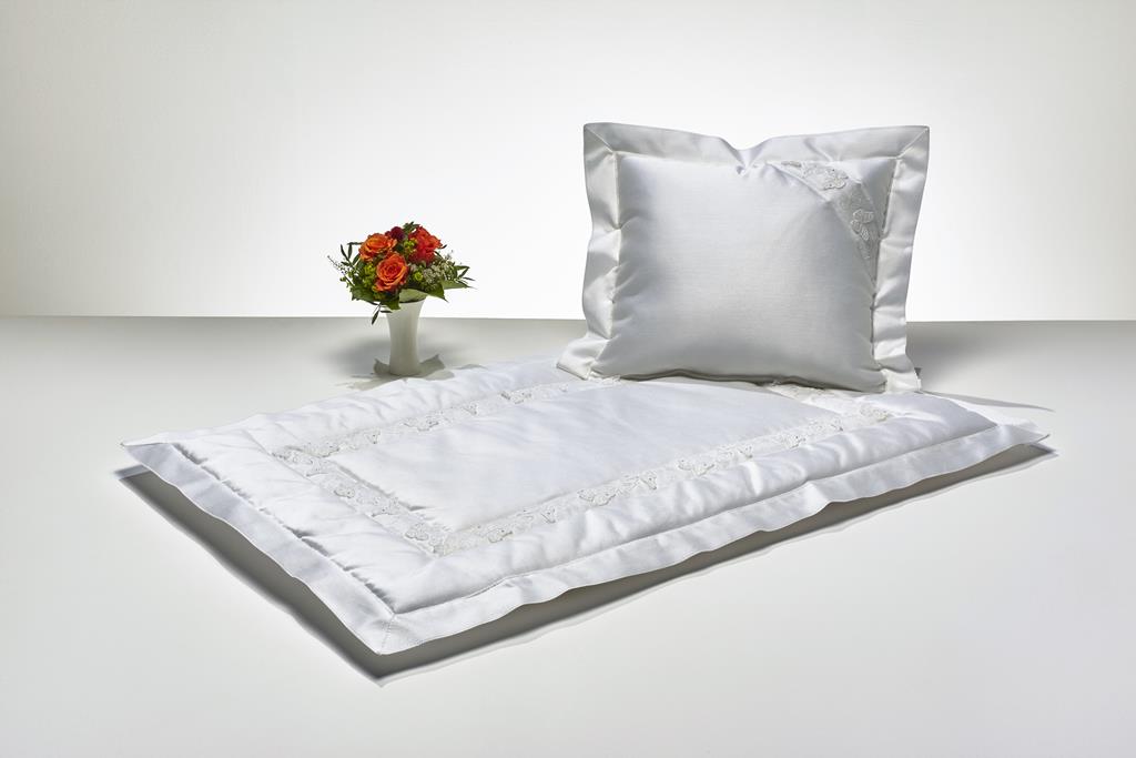 Kinderdeckengrt., creme, Borte Schmetterlinge, Stehsaum, 100cm