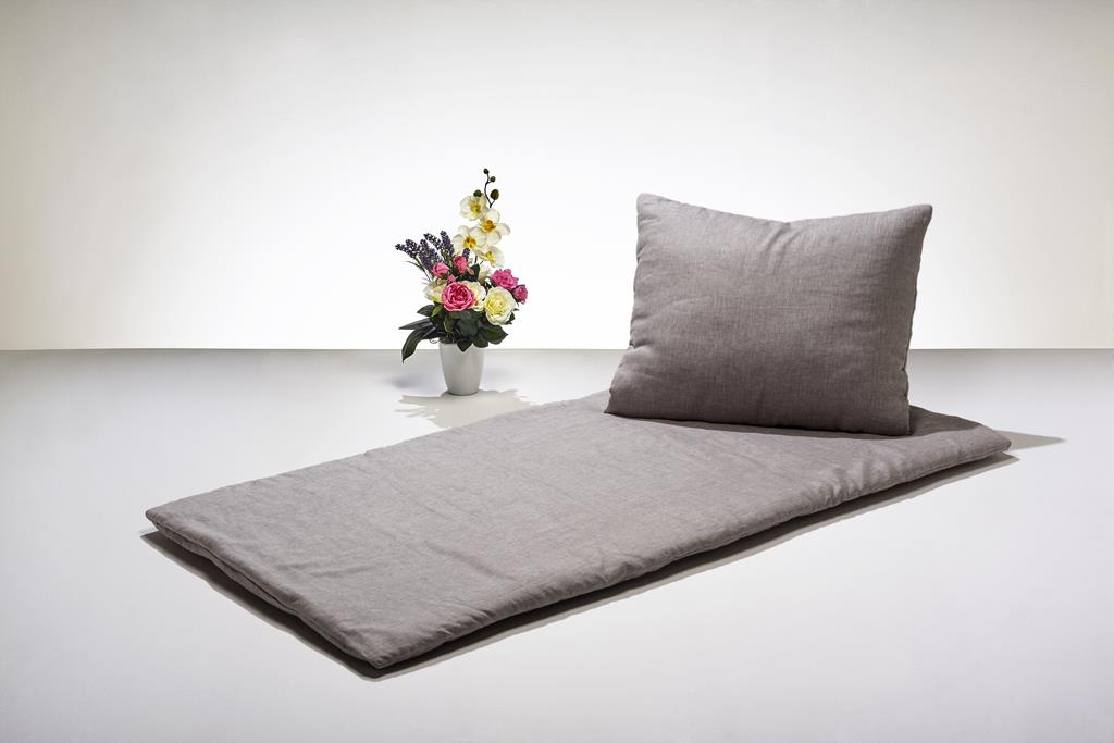 Nature Line - Deckengrt., Bio-Leinen natur, 250 g/m² Schurwolle