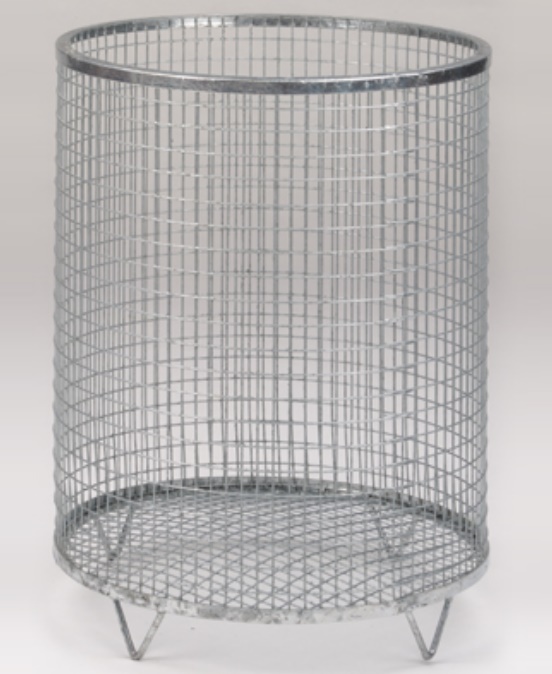 Abfallkorb, Höhe: 50cm, D=40cm, Inh. 63 l